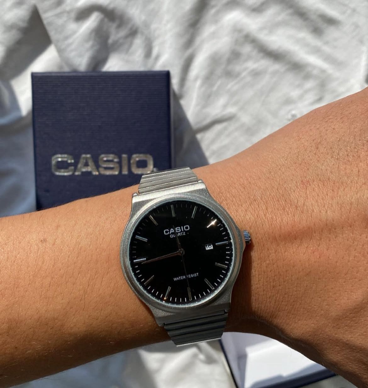 Casio Quartz MQ Oak